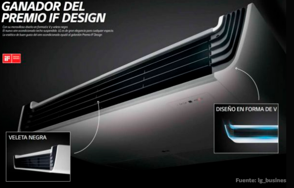AIRE ACONDICIONADO SPLIT PISO TECHO FRIO CALOR INVERTER LG - Imagen 3